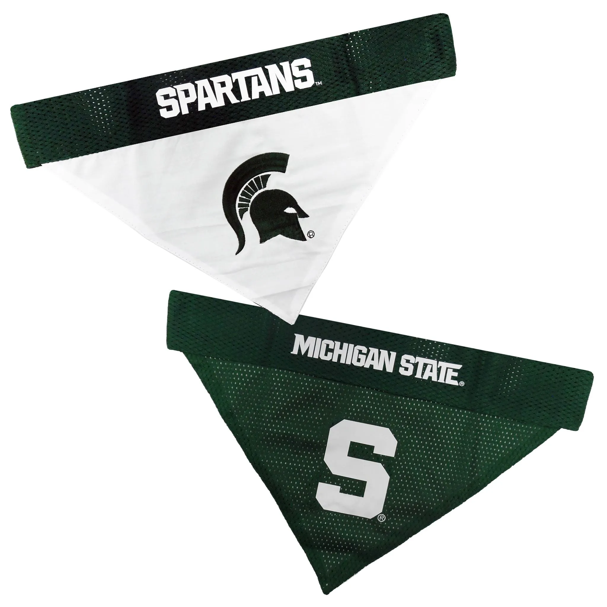 Michigan State Spartans Reversible Pet Bandana
