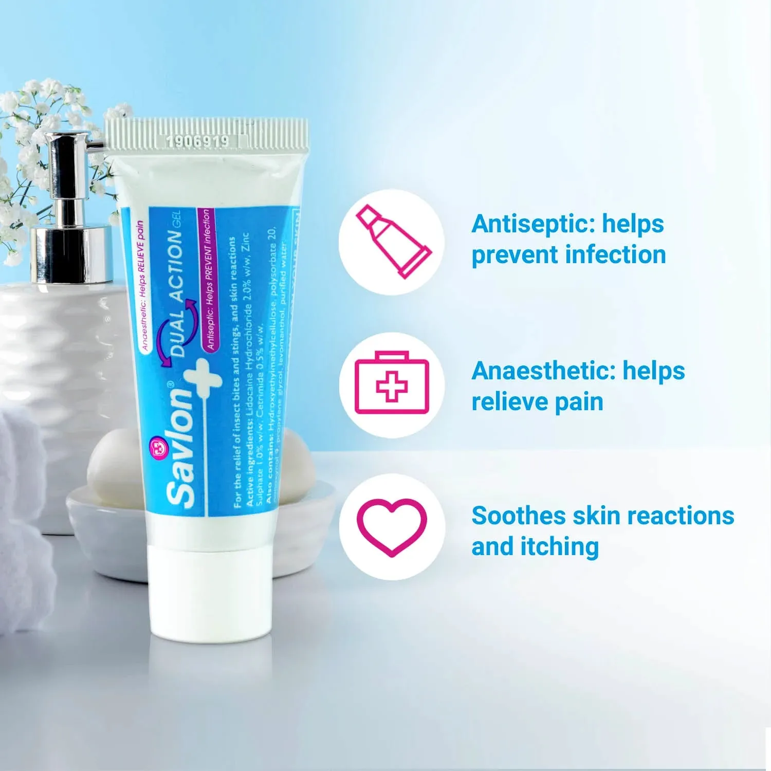 Savlon Dual Action Gel 20g
